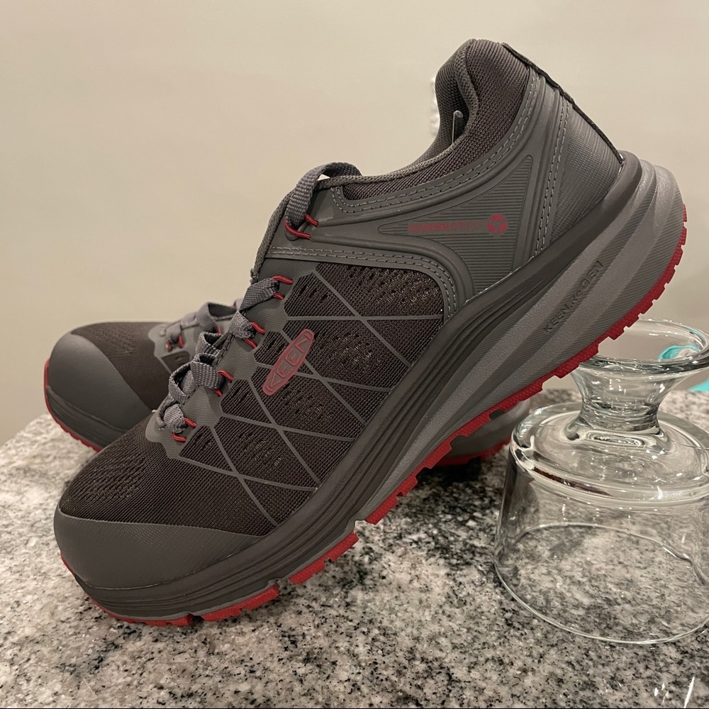 9 KEEN WOMENS VISTA CARBON FIBER TOE ASTM F2413-18 UTILITY SAFETY SHOE - Picture 9 of 11